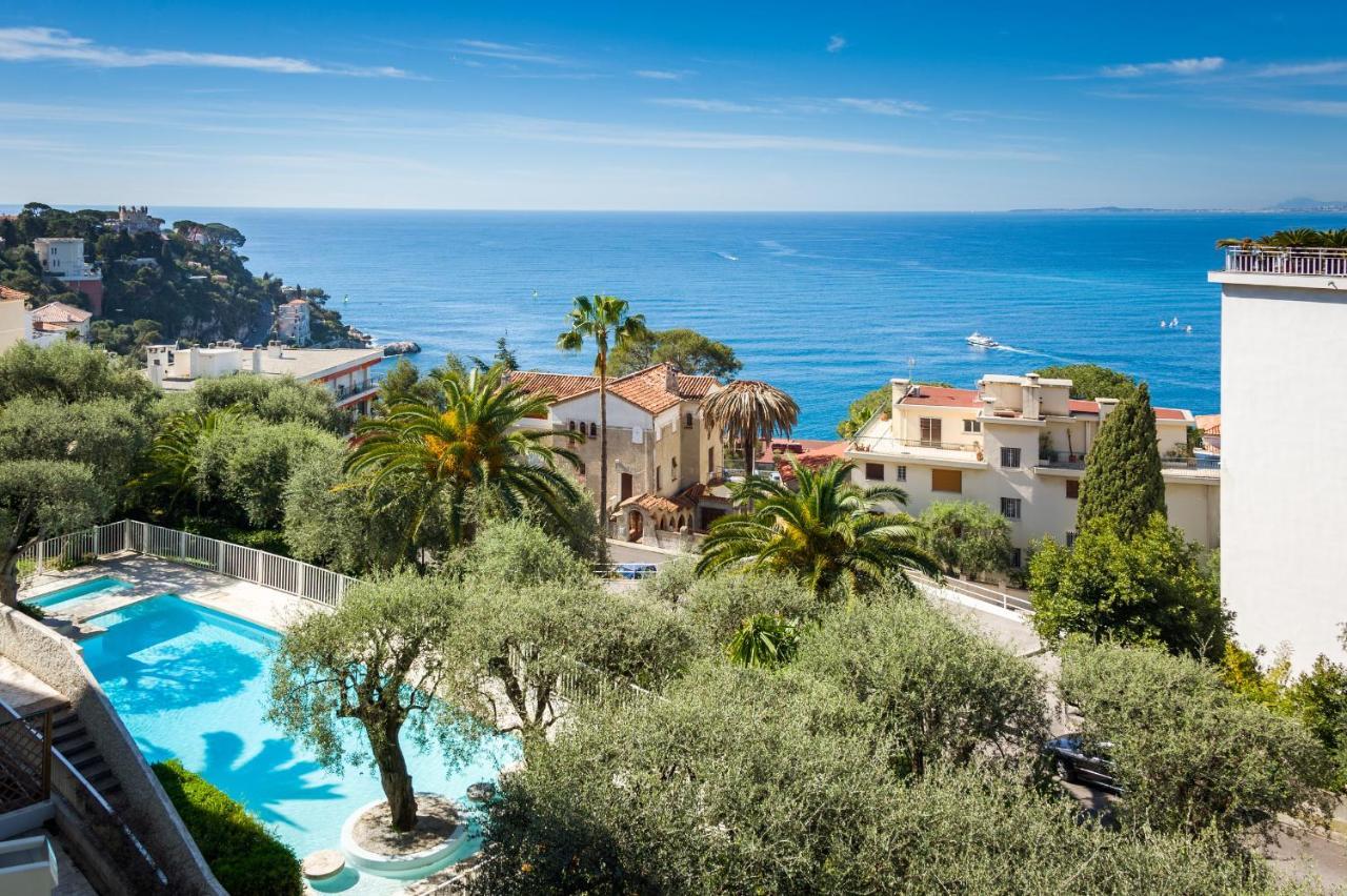 Appartamento Ferienwohnung Les Oliviers Ueber Den Daechern Von Ruhig Sonnig Meerblick Pool Tiefgarage Parkplatz Nizza